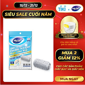 Mua Bông lau cho Cây lau nhà tự vắt kèm thùng 2 ngăn MyJae Đài Loan