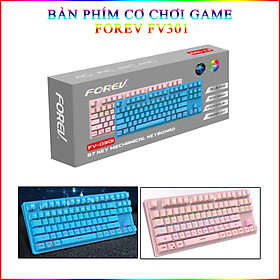 Mua Bàn Phím Cơ Có Dây Fv-Q301 Cao Cấp Led 7 Màu