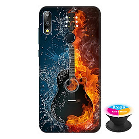 Ốp lưng điện thoại Asus Zenfone Max Pro M2 hình Cây Đàn Lửa Mẫu 2 tặng kèm giá đỡ điện thoại iCase xinh xắn - Hàng chính hãng
