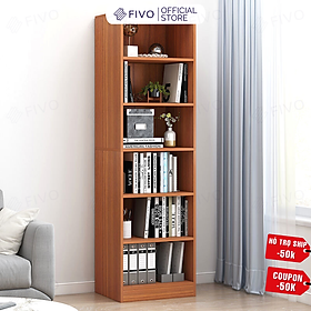 Mua Kệ Sách Đứng Thông Minh Hiện Đại Tự Lắp Ráp FIVO Mẫu FB70 Chất Liệu Gỗ MDF Cao Cấp (40x24x178cm)