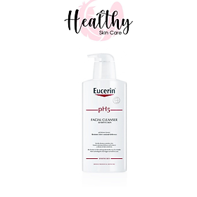 Sữa rửa mặt không gây kích ứng Eucerin pH5 Facial Cleanser 400ml Nhập khẩu