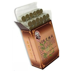 Mua Nhang ngải đoạn 108 viên - viên ngải đoạn   điếu ngải đoạn ( hộp màu nâu)