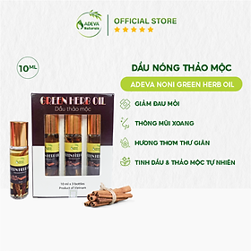 Dầu thảo dược Adeva Naturals - Green herb oil- Sản phẩm của Việt Nam