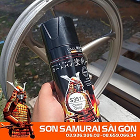 Mua Sơn SAMURAI KUROBUSHI S531 MÀU COMIC GOLD chính hãng dành cho xe máy