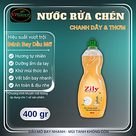 Nước Rửa Chén Zily Chai 400 Gr - Chanh dây&Thơm
