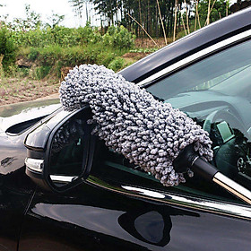 Soft Microfiber Car Duster Auto Cleaning Brush Multipurpose Interior Exterior Cleaning Dusting Tool for RV Cars Truck SUV
