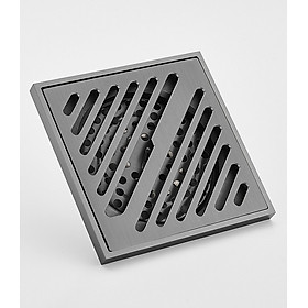Mua  HÀNG LOẠI 1  Thoát sàn ngăn mùi nhà tắm- Phiễu thoát sàn phòng tắm - Ga thoát sàn inox 304 kích thước mặt 10x10 cm phù hợp phi ống 50-76mm