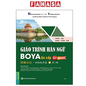 Sách - Giáo Trình Hán Ngữ Boya - Sơ Cấp - Tập 2 (Phiên Bản 3)
