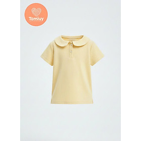 Tamiuy- Set Thiết Kế Bé Gái Áo Polo Cổ Trụ Năng Động Thể Thao Phối Chân Váy