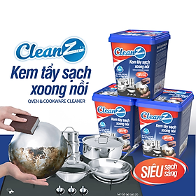 Kem tẩy xoong nồi đa năng Cleanz Aikomi 500g (TẶNG KÈM MIẾNG XỐP VỆ SINH)