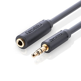 Cáp âm thanh 3.5mm nối dài Ugreen 124ND10784AV 2M màu Đen hàng chính hãng
