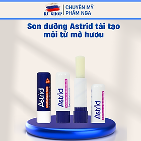 Son dưỡng mỡ hươu Astrid dưỡng và tẩy da chết môi