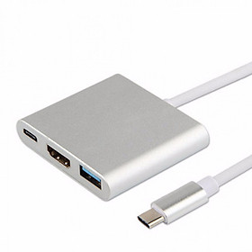 Cáp Chuyển Tín Hiệu Usb 3.1 Type-C Sang HDMI 1080P, Type-C Và Usb 3.0