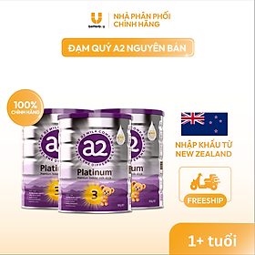 Sữa a2 Milk a2 Platinum Số 3 Lon 900g