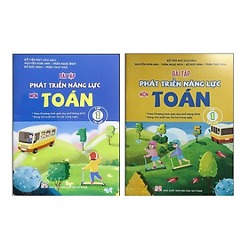 Sách - Combo Bài tập phát triển năng lực môn Toán lớp 1 (Tập 1+Tập 2) - (SGK Cánh Diều)