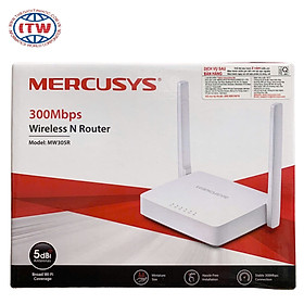 Mua Bộ Phát Wifi Mercusys MW305R Chuẩn N 300Mbps - Hàng Chính Hãng