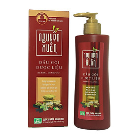 Dầu gội Dược liệu Nguyên Xuân nâu 250ml (Dành cho tóc thường, da dầu)