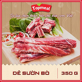 HCM - Dẻ sườn bò 350g - Thích hợp với các món nướng BBQ, nhúng lẩu - Giao