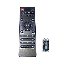 Remote Điều Khiển Hộp Tivi Thông Minh ANDROID Tivi BOX Kèm Pin