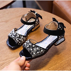 giày sandal bé gái nhiều hạt