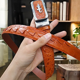 Thắt Lưng Cá Sấu Liền Nguyên Miếng 