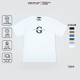 Áo Thun Nam VIỆT PHÁP Form Unisex Chất liệu Cotton co dãn thấm hút mồ hồi tốt 7804