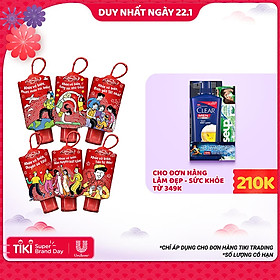 Combo 6 Gel Diệt Khuẩn Tay Lifebuoy Bảo Vệ Vượt Trội 10 50ml + 6 Vỏ Bọc Phiên Bản Tết Giới Hạn (Mẫu Ngẫu Nhiên)