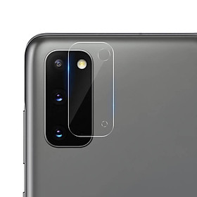 Bộ 2 Miếng dán kính cường lực camera Samsung Galaxy S20 mỏng 0.22mm hiệu Nillkin InvisiFilm độ cứng 9H chống vân tay không ảnh hưởng chất lượng ảnh chụp - Hàng nhập khẩu