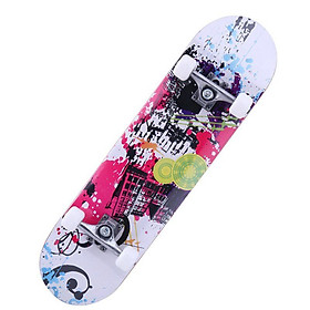 Ván Trượt Thể Thao 80cm (Tặng Túi đựng Ván)Skateboard Mặt Nhám Cao Cấp Gỗ Phong Ép 7 Lớp Cơ Bản Và Chuyên Nghiệp