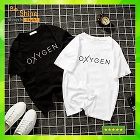 Hình ảnh Áo Thun Unisex Oxygen Form Rộng Thời Trang Vải Dày Mịn