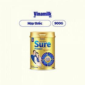 Sữa bột cho người lớn tuổi Vinamilk Sure Prevent 900g