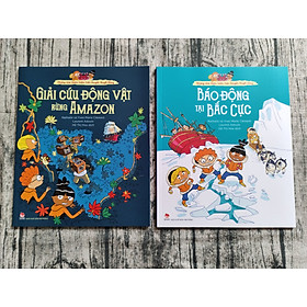 Combo 2 cuốn Những Nhà Thám Hiểm Trên Thuyền Huyết Rồng - NXB Kim Đồng