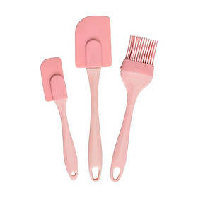 Mua Bộ 3 Dụng Cụ Silicon Làm Bánh Gồm Cọ (Chổi) Quét Phết Bơ Dầu  Gia Vị - Phới Spatula Trộn Bột  Vét Bột  Đánh Trứng