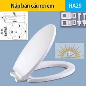 Mua NẮP BỒN CẦU ĐÓNG ÊM SIÊU BỀN HA29