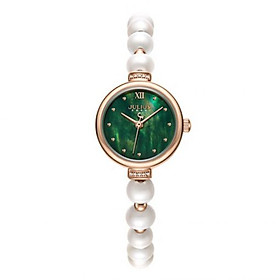 Đồng hồ nữ Julius JA-1346 Hàn Quốc dạng lắc tay ngọc trai xinh xắn