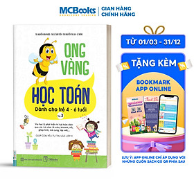 Sách Ong Vàng Học Toán Dành Cho Trẻ 4-6 Tuổi - Tập 2