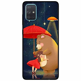 Ốp lưng dành cho Samsung A51 mẫu Được Ôm Gấu