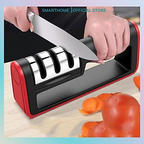 Mua Dụng cụ mài dao kéo bộ mài dao cầm tay 3 rãnh cao cấp