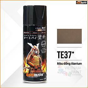 Mua COMBO Sơn Samurai màu đồng titan TE37 gồm 4 chai đủ quy trình độ bền cao (Lót - Nền 109A - Màu TE37 - Phủ mờ 128A )