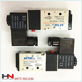 Mua VAN ĐIỆN TỪ KHÍ NÉN REN 13MM GIÁ LẺ NHƯ SỈ MÃ 4V210-08 ĐIỆN ÁP 24V - 220V