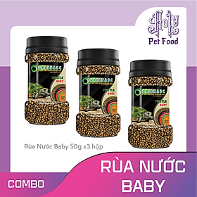 Thức ăn rùa nước, turtle food - tăng đề kháng, tốt tiêu hóa - hộp 50g và 230g