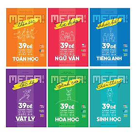 Nơi bán Combo Mega Luyện Đề THPTQG 2019: Toán - Văn - Anh - Lý - Hóa - Sinh - Giá Từ -1đ