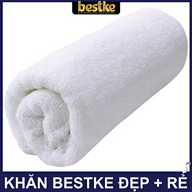 Khăn gội bestke 100% cotton, size 83 33cm, Bestke towel, spa towel