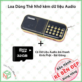 Mua (Chữa Lành) Loa Máy Nghe Pháp KhoNCC Hàng Chính Hãng - Âm Nhạc Trong Tầm Tay - Kinh Phật  Thánh Ca  Bài Giảng  Có Thể Dùng Thẻ Nhớ  USB  Đài FM - KLM-LPCR25A