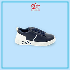 Giày Thể Thao Sneaker Bé Trai Bé Gái Đi Học Cổ Thấp Crown Space UK Active