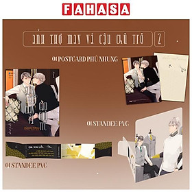 Sách - Anh Thợ May Và Cậu Chủ Trẻ - Tập 2 - Tặng Kèm Bìa Áo Rời Phủ Nhung + Postcard Phủ Nhung + PVC Standee + Đai Sách