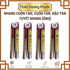 Nhang cuốn tàn Tuyết Nhung 40cm (ống)