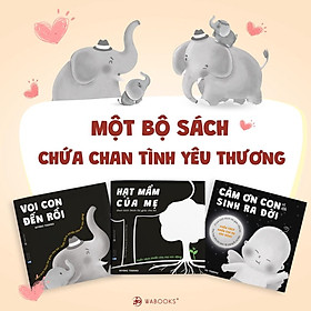 Hình ảnh Ehon kích thích thị giác - Cảm Ơn Con - Dành cho trẻ 0-18 tháng tuổi - Bản Quyền