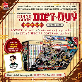 Truyện tranh Boxset Thanh gươm diệt quỷ trọn bộ 23 tập (Chang Book)