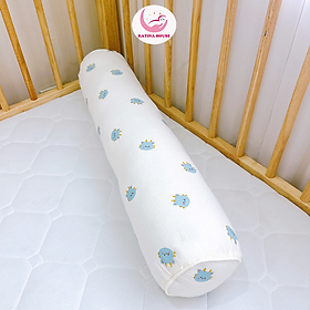 Gối ôm trẻ em Katina House, chất vải muslin mềm nhẹ, mát, thoáng khí, thấm hút siêu tốt